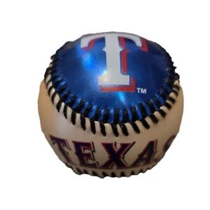 Texas Rangers Logo Souvenir Baseball By Franklin